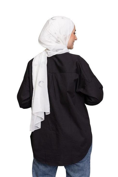 Black Over - Size Shirt - Khotwh